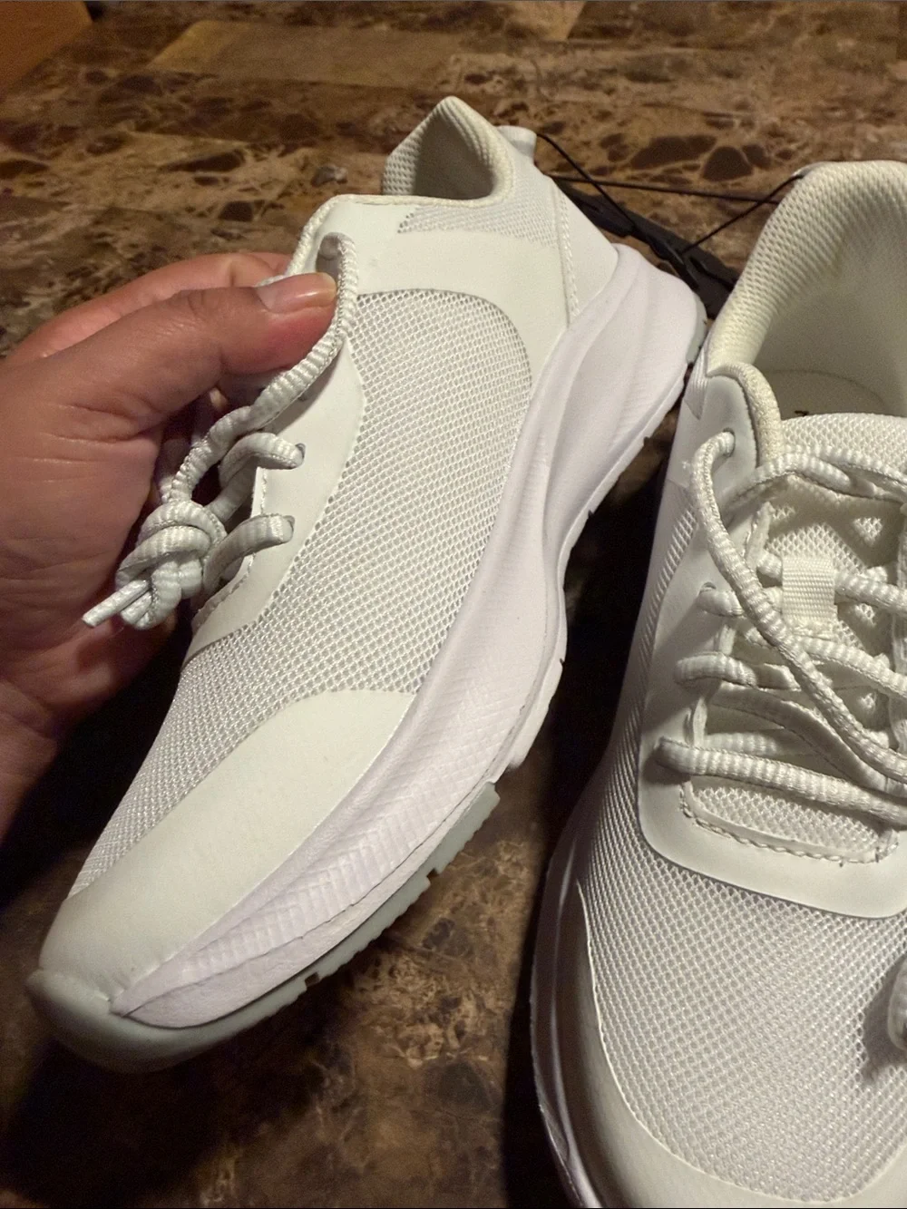 Athletic Works White woman Athletic Sneakers